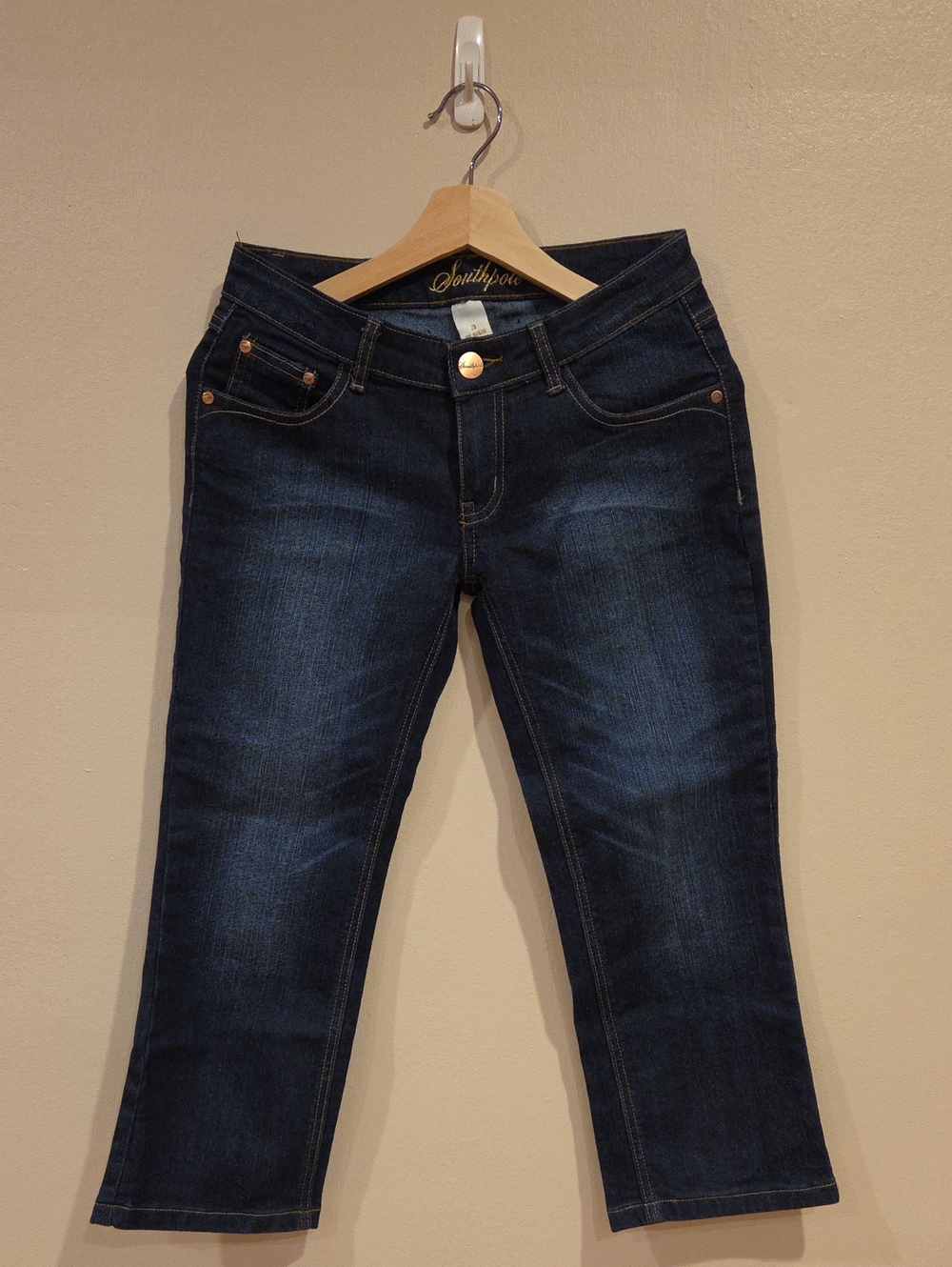 Vintage South Pole Cropped Jeans